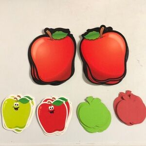 Apple Cutouts (various sizes)